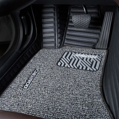 

Che Liyou is surrounded by silk double-layer car mats for 2012-2018 Volkswagen New Sagitar modified decorative mats