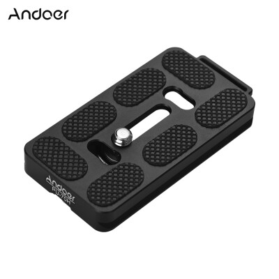 

Andoer PU-70H 70mm Quick Release QR Plate with Attachment Loop for Arca Swiss Tripod Head