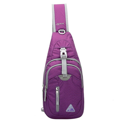 

Kimlee Men Women Multi-functional Chest Bag Cross Nylon Body Chest Pack Hiking Cycling Bicycle Bags