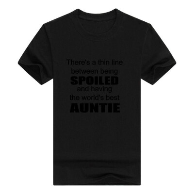 

Funny Auntie T-Shirt Cute Toddler T-Shirt100 Cotton