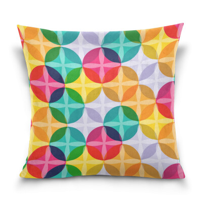 

ALAZA 16 X 16 inch Pillow Case Decorative Cushion Cover Abstract Patttern Pattern Pillowcase