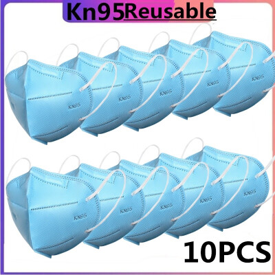 

2-10PCS KN95 Reusable Mask Filter PM25 Non-woven Face Mask