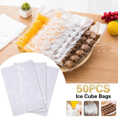 

1050pcs Ice Cube Bags Clear Disposable Bag Fridge Freezer Plastic BBQ Party Ice Cubes Maker