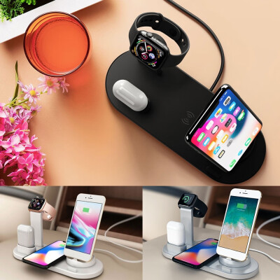 

New Mutifunction Wireless Charge Station for Iosmicrotype-c Iwatch Charge Kit All Mobile Phone Airpods