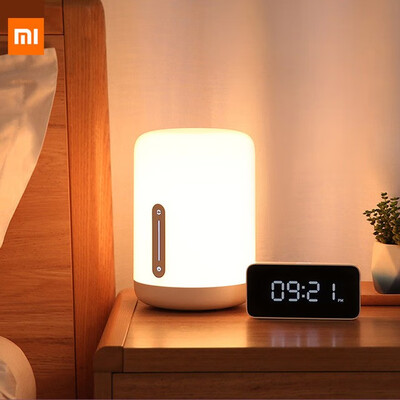 

New Arrival Original Xiaomi Mijia Bedside Lamp 2 Bluetooth WiFi Connection Touch Panel APP Control Works with Apple HomeKit Siri