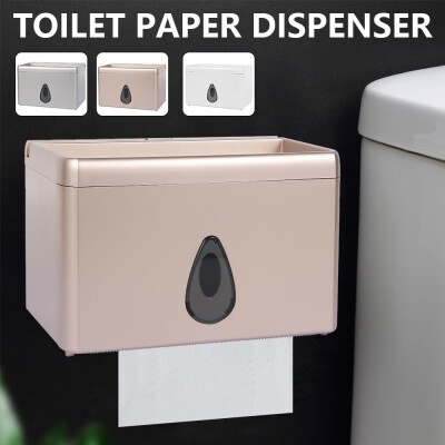 

Wall Mounted Bathroom Paper Dispenser Box Hanging Tissue Box Waterproof Toilet Paper Holders