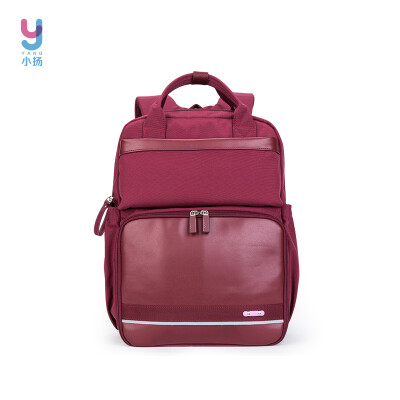 

Xiao Yang YANG Mummy bag shoulder bag multi-function large capacity maternal&child package can be carried out out of the mother bag back milk package Jingdong self-operated Y5990 deep red