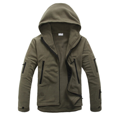 

Outdoor Sports Warm Soft Shell Jacket Liner Fleece Coat for Men