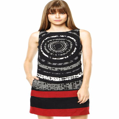 

Women printing dress Elegant long sleeve desigues short dress New autumn winter vintage vestidos