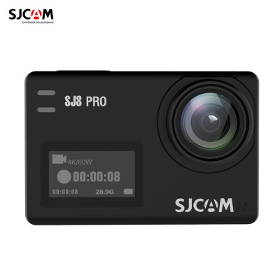 

SJCAM SJ8 PRO Action Camera 4K60FPS WiFi Sports Cam 23 Inch Touch Screen with 170° Wide Angle EIS 8X Digital Zoom Waterproof Cam