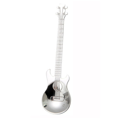 

Stainless Steel Guitar Coffee Stirring Music Creative Gift Spoon