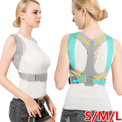 

Fashion Invisible Back Posture Corrector Adjustable Upper Back Shoulder Pain Relief Belt Shaperwear for Women Men