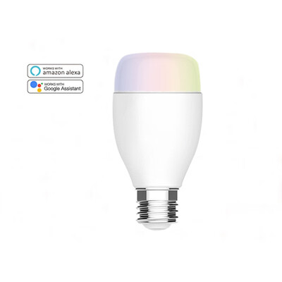 

Smart LED Bulb Wi-Fi Color Light Work with Alexa & Google Home Dimmable