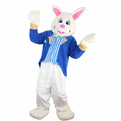 

LangtengWhite Rabbit Mascot Costume Cartoon Cosplay Party Halloween Christmas Festival Performance