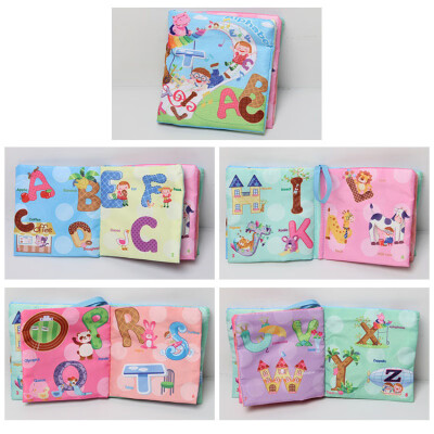 

2020 Fabric Cloth Language Baby Books Learning&Education Cartoon Book Kids Early Learning Cute Toy Soft Infant Educations 2020