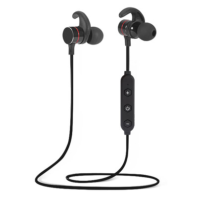 

Bluetooth 41 Headphones Sports Headset Magnetic Power On Off Stereo Music Earphone Built-in Microphone Hands-free Call Line Con
