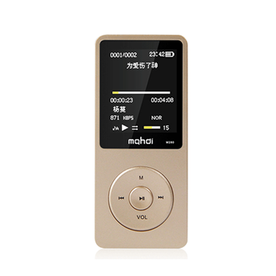 

Mahdi 8GB Sports MP3 Player Portable HIFI Lossless Audio Speaker FM Video Radio Recorder Pen 18 inch Screen MP3 Music Player