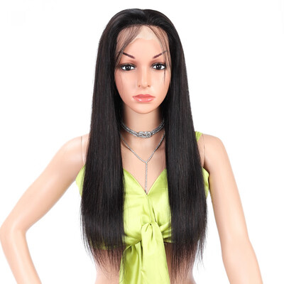 

Amazing Star Lace Front Wigs Human Hair with Baby Hair Pre Plucked Bleached Knots Virgin Brazilian Straight Hair Lace Front Wigs