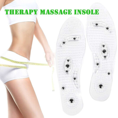 

Men Women Promote Blood Circulation Unisex Slimming Insole Foot Magnetic Massage Health Care Massage Relief Pain Therapy