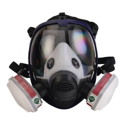 

Full Face Paint Respirator Gas Chemical Dustproof Pesticides Filter Mask Fire Fighter Eye Mask Training Mask Respirator Stock