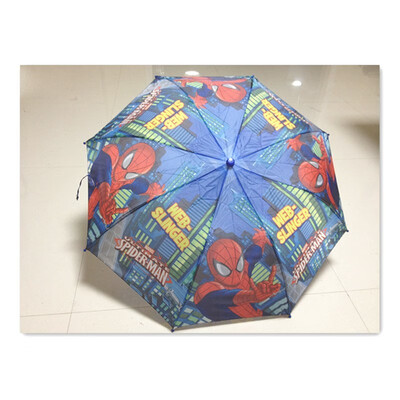 

Childrens umbrella with waterproof jacket cartoon anime long handle small umbrella