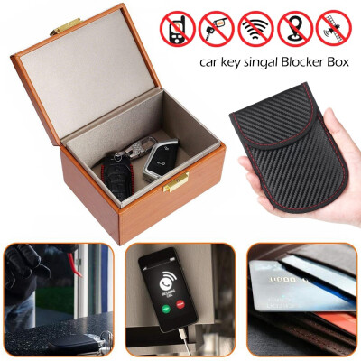 

Car Key Signal Blocker Box Key Fob Storage Box Anti-Theft Keyless Signal Blocker