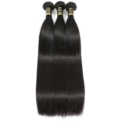 

Amazing Star Brazilian Virgin Hair Straight Hair 3 Bundles Brazlian Hair Human Hair Extensions Can Be Dyed&Bleached