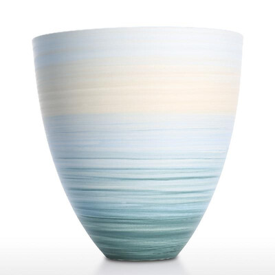 

Ceramic Flower Vase Blue Vase Home Decor Vase Table Centerpieces Vase Decorative Centerpiece for Home or Wedding