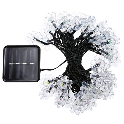 

LCT - SLC - 036 50 LEDs Solar String Light Flower Blossom Decoration for Home Party Garden Patio