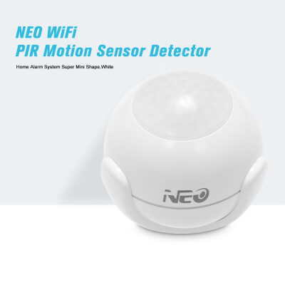 

NEO WiFi PIR Motion Sensor Detector Home Alarm System Super Mini ShapeWhite