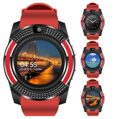 

V8 SmartWatch Bluetooth Smartwatch Touch Screen Wrist Watch with CameraSIM Card Slot Waterproof Smart Watch DZ09 X6 VS M2 A1