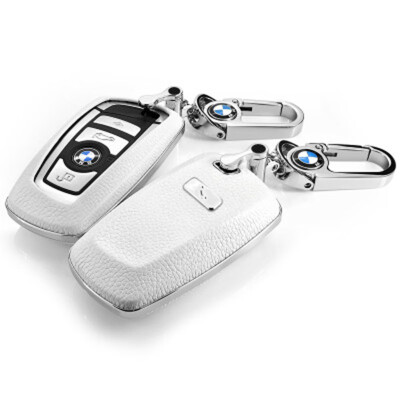 

Car Accessories Top Layer Leather Car Key Case For BMW 1234567 SeriesX3X4 Car Key Cover Shell Car Keychain