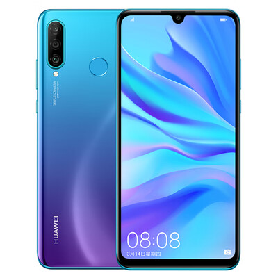 

Huawei HUAWEI nova 4e 32 million stereo beauty AI super wide-angle three-photo pearl screen 6GB128GB garland blue full Netcom version dual 4G mobile phone