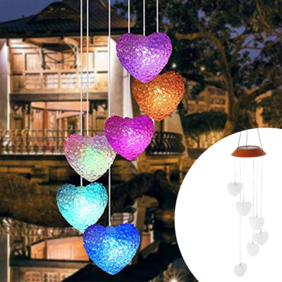 

Creative Solar Wind Chime Hanging String Light Fashion Crystal Ball Garden Yard Decoration Patio Lights