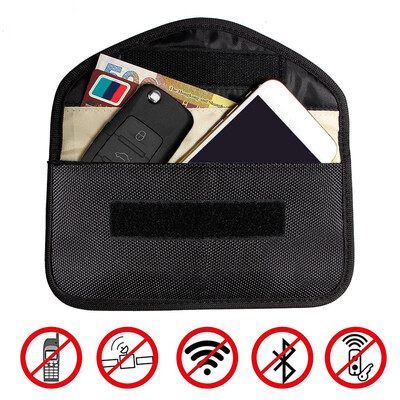

Faraday Key Pouch Bag Car Key Keyless Entry Fob Signal Guard Blocker LARGE