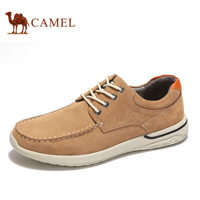 

Camel CAMEL outdoor lightweight matte leather casual mens shoes A912266730 apricot 43