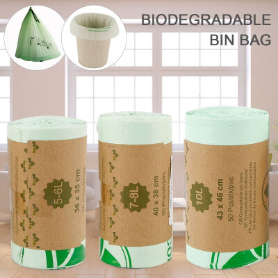 

10050 Pcs Biodegradable Bin Bag Compostable Caddy Sack Liner Food Waste Refuse Kitchen