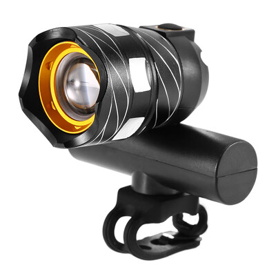 

Zoomable Bike Front Light USB Rechargeable Bike Lamp LED Front Light MTB Bike Headlight Cycling Bicycle Safety Warning Light Flash