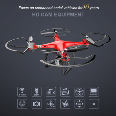 

Dongmingtuo X8 FPV 24G 480P Camera Wifi FPV Drone Altitude Hold RC Quadcopter Gift for Trainer&Beginner