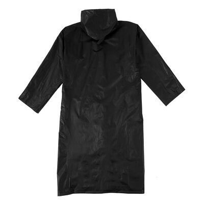 

Adult Rain Coats EVA Reusable Raincoat Rain Ponchos with Hood Elastic Cuff Sleeves