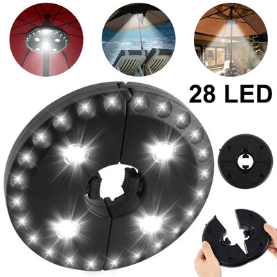 

Willstar Patio Umbrella Light 3 Brightness Modes Cordless 28 LED Lights