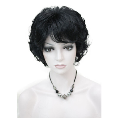 

Strong Beauty Ladies Wigs Short Wavy Golden Blonde Hair For Women Synthetic Capless Full Wig 9 Colors