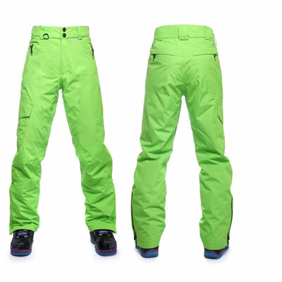 

New 2018 Men Ski Pants Winter Thermal Snowboard Pants Waterproof Windproof Snow Trousers Male Thicken Warm Ski Sports Trousers