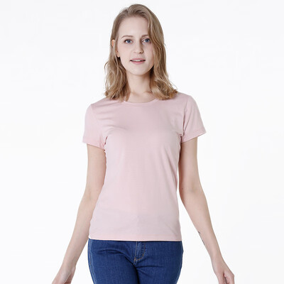 

JZAO Ms Beijing Foundation Round Neck T-Shirt White XXL
