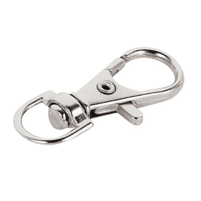 

25 pcs Lobster Clasps Silver38mm