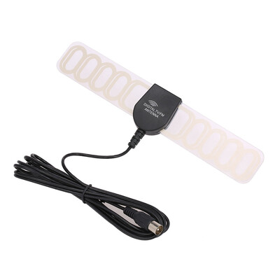 

LAN-1057 Super-thin HDTV Receiving Antenna with 25 Miles Range Reciever IEC Male Antenna