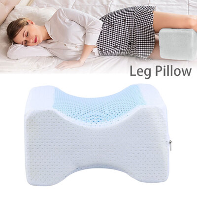 

Willstar Knee Pillow Leg Pillow Support Cushion With Cooling Gel Wedge for Side Sleepers