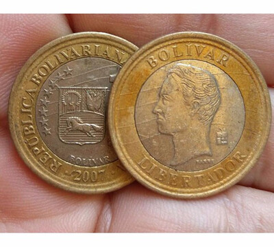 

24mm Simon Bolivar Liberator Coin