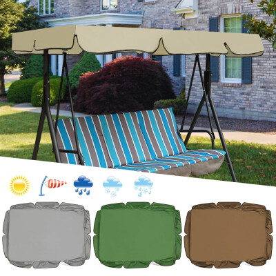 

Willstar Patio Swing Canopy Replacement Top Cover Porch Outdoor 64"x45" 75"x52" 77"x50