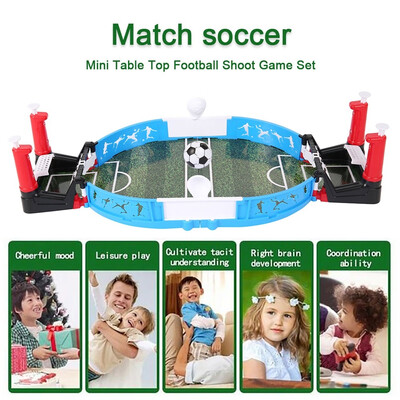 

Mini Table Top Football Shoot Game Set Indoor Game Finger Football Kids Favor